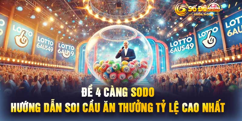 Đề 4 Càng Sodo Hướng Dẫn Soi Cầu Ăn Thưởng Tỷ Lệ Cao Nhất